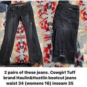 Cowgirl Tuff Haulin&Hustlin Jeans